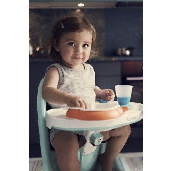 BabyBjorn Set pentru alimentatie – Baby Feeding Set Orange 1