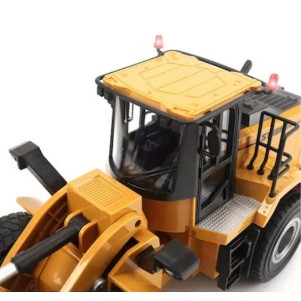 Buldozer cu telecomanda Huina 1567 cupa metalica 116 2