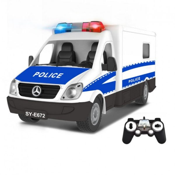 Camion de politie cu telecomanda 118 2