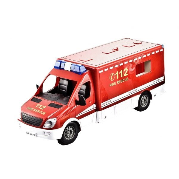 Camion de pompieri cu telecomanda Double E 118