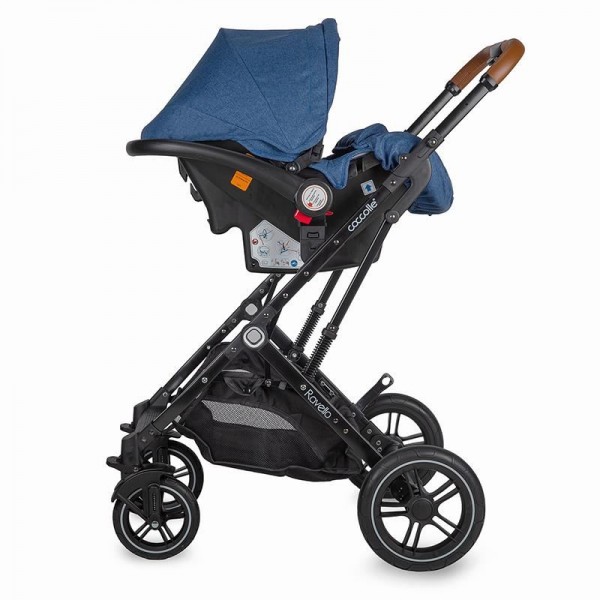 Carucior 3in1 ultracompact Coccolle Ravello Navy Blue 7