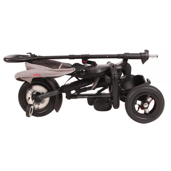 Tricicleta cu roti de cauciuc Qplay Rito Rubber Violet 4 1