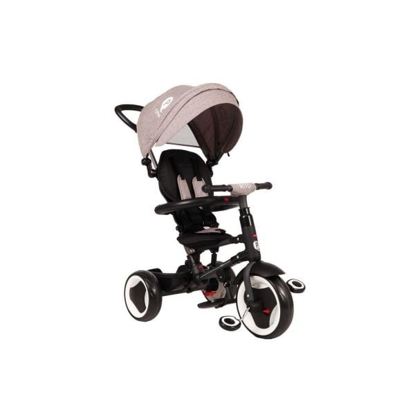 Tricicleta pliabila pentru copii QPlay Rito Gri 15