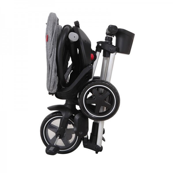 Tricicleta ultrapliabila Qplay Nova Rubber gri 9
