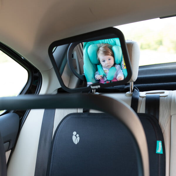 ZOPA Oglinda retrovizoare pentru bebe perspectiva 360 grade 1